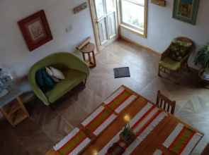 Hermosa y cálida casa tipo cabaña