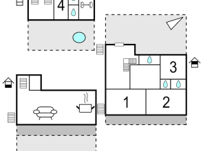 Beautiful Home in Podaca With Wifi and 4 Bedrooms