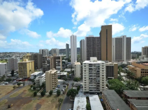 Waikiki Park Heights #1801 by RedAwning