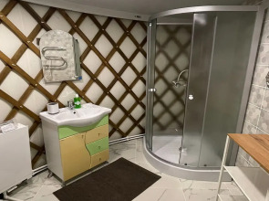 Юмарт озеро Талкас База семейного отдыха