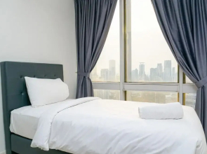 Modern Furnished 2BR at The Empyreal Condominium Epicentrum Apartment