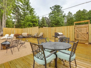 Beach Access & Dock: Little Traverse Lake Cottage!