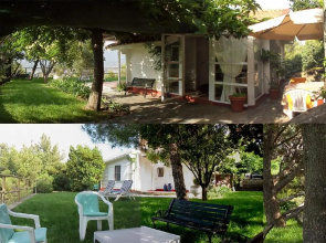 Deliziosa casetta con dehor e giardino immersa nel verde Ligure
