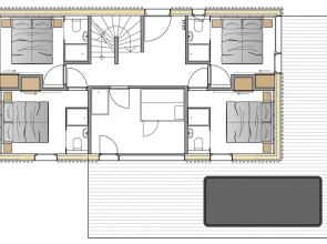Dachstein Haus in Haus