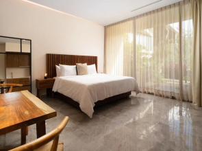 Welcoming Studio With Pool Access Private Gaden Gym Spa Yoga Free Transport to Beach Club