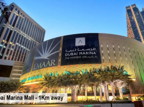 Furnished studio with balcony in Marina -JMI