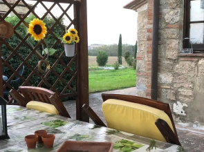 Country House Girasole Crete Senesi Vakantie Huis
