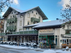 Apartment mit Bergblick in bayerischen Alpen