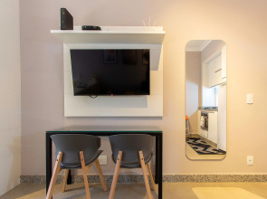 Line Rio: Copacabana Moderno Studio C/ Internet 500mbps, Smart Tv 50 E A 50m Da