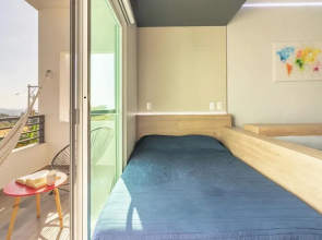 Moderno Estudio con Alberca Gym Rooftop