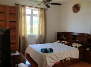 One bedroom appartement at La Gaulette 100 m away from the beach with sea view enclosed garden and wifi