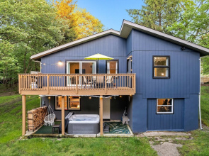 Waterfront Family Getaway w Hot Tub Game Room