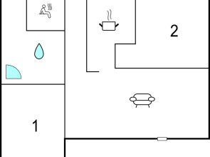 Amazing Home in Rechlin With 2 Bedrooms, Sauna and Wifi
