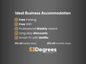 Spacious 4-Bed Townhouse in Crewe by 53 Degrees Property, Ideal for Contractors & Business, FREE Parking - Sleeps 8