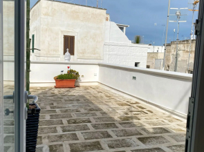 Ideal for family apartment, sea view terrace-Terrazza Palmieri