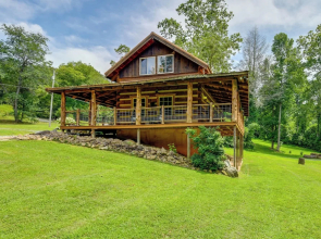 Stunning Creekside Cosby Cabin w/ Deck + Fire Pit!