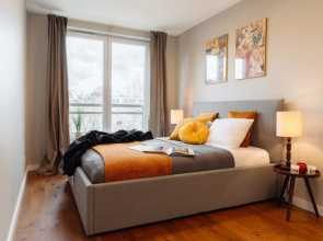 Garden-view Guest Apartment in the Cracow City Center