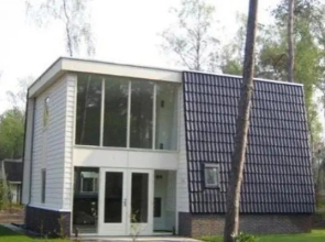 Modern villa with deco fireplace and dishwasher in De Veluwe