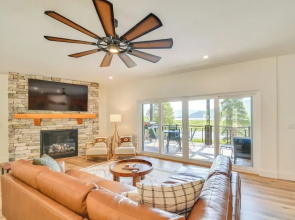2 Mi to Lake: Stunning Twin Lakes Home w/ Deck