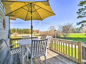 Nautical Lubec Cottage w/ Fire Pit & Grill!
