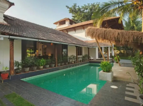 Salt by Hireavilla - 4BR w Heated Pool in Siolim