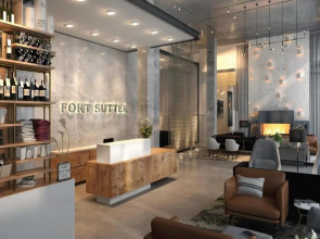 The Fort Sutter Sacramento, Tapestry Collection by Hilton