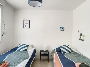 Grande Maison Cosy Terrasse Parking Gare 8Pers