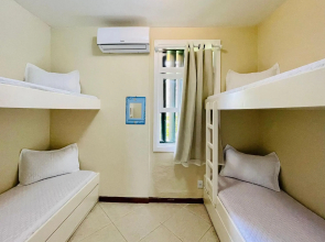 Apartamento em condomínio com infraestrutura de lazer completo e vista para o mar na Costa Verde da Tabatinga