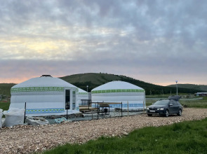 Юмарт озеро Талкас База семейного отдыха