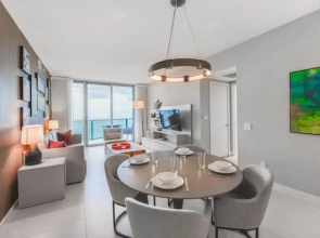 Stunning Condo 2br At Hyde Beach Resort Beach Front