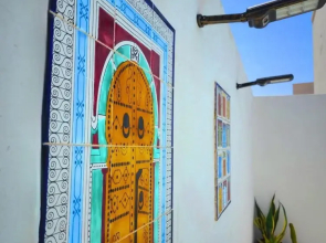 Charming Villa in Midoun, Tunisia With Private Entrance and Stunning Garden View