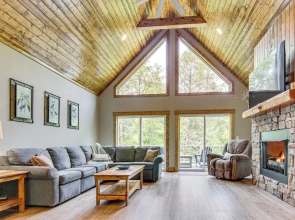11 Mi to State Park: Home w/ Dock in Mill Spring!