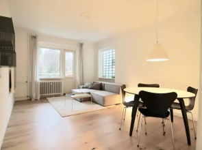 Refurbished 1-bed in Charlottenlund