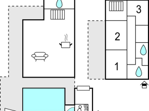 Beautiful Home in Mimice With Wifi and 3 Bedrooms