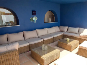 La Ciruela - Villa paisible jardin de 5000m2 piscine chauffée et vue sur mer
