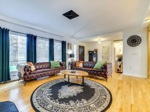 Game Room & Hot Tub! Cresco Family Home