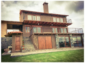 Beautiful Cabin Downtown Tapalpa Oven Mud Barbecue Grill 4 Room 12 ppl TV Wifi