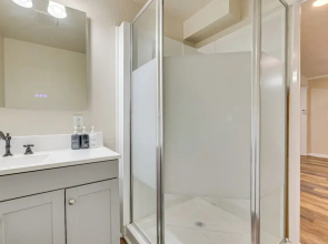 Walk to Marina: Central Bass Lake Studio w/ Deck!