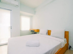 Modern Studio with City View at Tamansari Mahogany Apartment