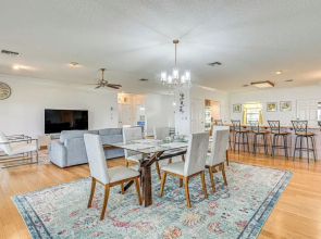 Waterfront Home w/ Boat Dock in Lake Placid!