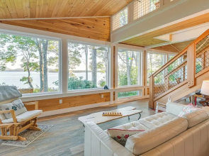 Oceanfront Frenchman Bay Home: Stunning View!