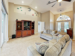 New Listing! Canal-side W/ Pool & Boat Dock 3 Bedroom Home