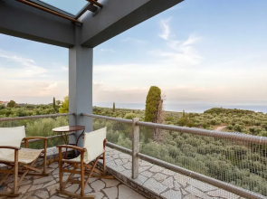 Stone Farmhouse in Groves - Sea Mountain Views