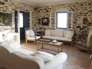 Antiparos Stone House with sea views