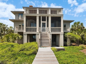 Inviting Vacation Home Directly On Beach 7 Bedroom Home by Peace Vacations