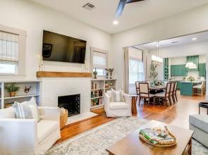 1/2 Mi to Downtown Shops: Brenham Home w/ Fire Pit