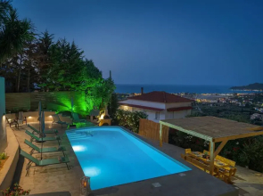 Zante Luxury Seaview Villa With Private Pool