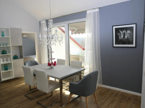 Apartment mit Designerküche, Loggia Ludwigsburg nahe Stuttgart