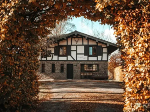 Le Grand Cerf 25 pers, Malmedy- Chalet rustique, jardin