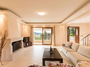 Kassiopi View Villas-Corfu-Villa Christos-4 bedrooms-big private pool-sea view-prime location